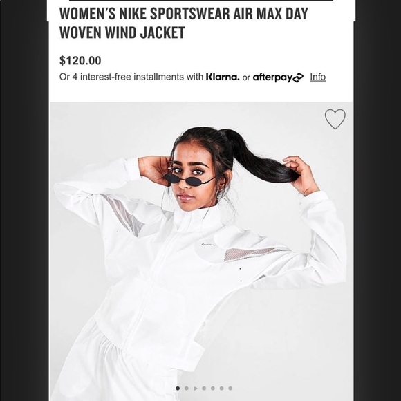 Nike air max windbreaker NWT Size L - Picture 2 of 12